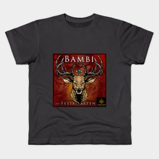 Bambi, by Felix Salten Kids T-Shirt